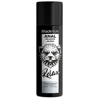 BLACK HOLE - ANAL RELAXING CON JOJOBA BASE SILICONA 30 ML