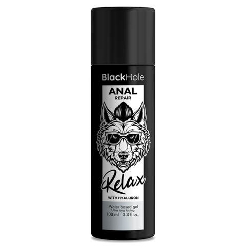 BLACK HOLE - ANAL REPAIR BASE AGUA RELAX CON HYALURON 100 ML